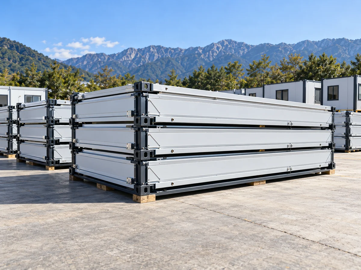 Z-Type Folding Houses — Folding & Packing